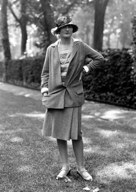 1920s chanel suit|vintage Chanel suits.